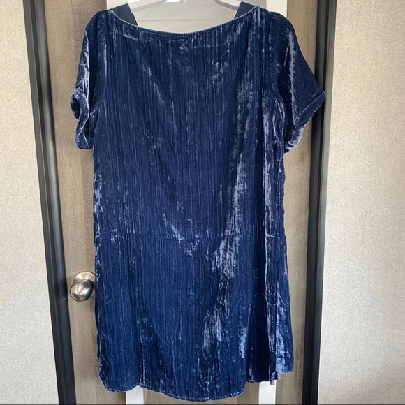 Floreat Anthropologie Velvet Pocket Mini Dress - Picture 5 of 5